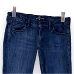 7 For All Mankind  Women’s Jeans Straight Leg Slim Low Rise Medium Blue Size 27 Photo 2