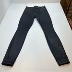 L'Agence L’Agence Marguerite Skinny High Rise Black Noir Silver Glitter Coated Jean 27 Photo 0