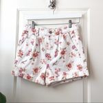 American Eagle  White Floral Mom Shorts High Rise 4 Photo 1