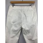 Calvin Klein Jeans  Relaxed White Capri Pants Lightweight Summer Casual Womens Photo 4