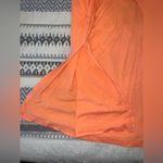 Lululemon  Sunny Coral orange Zen‎ Bender side tie short sleeve v-neck tee 4 Photo 4
