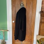 BB Dakota Black Lace-Up Bell Sleeve Swing Dress Sz Mπ Photo 9