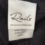 Rails  Pepper Onyx Flannel shirt LA14 Chevron Military Button Down Charcoal XS Photo 8