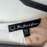 For Love & Lemons x Revolve White Long Sleeve Crochet Lace Detail Mini Dress M Photo 5