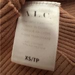 A.L.C. Declan Scoop Neck Rib Knit Long Sleeve Top in Beige Tan Size XS Photo 6