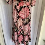 H&M  Hydrangea Floral Print Dress Sz:M Photo 4