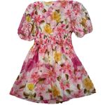 Billy J Solana Mini Dress Womens‎ Size 10 Pink Gold Floral NWT New Photo 5