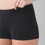 Lululemon  Wunder Under Spandex Booty Boogie Short Hot Pant Shorts Black 8 Photo 1