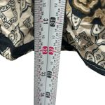 Kori America Dress Size Small Long Bell Sleeve Bohemian Black Tan Geometric Photo 4