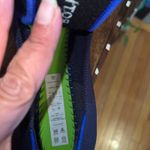 ROTHYS Navy Blue Knit Pointed Toe Ballet Flats Womens Size 8.5 Workwear Casual Photo 2