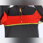 Sail To Sable  Navy and Red Zipper Sweatshirt Dress, XS Photo 5
