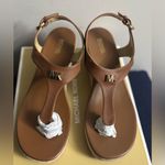 Michael Kors Laney Logo Thong Wedge Sandals in size 9 New Photo 1
