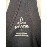 prAna  Women's Cali Dress Large Black Shelf Bra A-Line Scoop Neck Wicking Photo 2