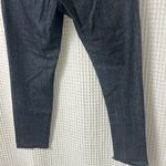 Guess  Retro High Rise Embroidered Raw Hem Jeans Size 29 Denim Photo 5