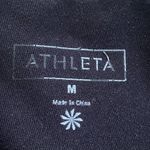 Athleta  Women’s Sz M Black 2-in-1 Skirted Capri‎ Leggings Photo 3