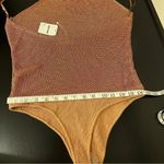 Free People Intimately  Gold Shine Be Fine Bodysuit Women’s Size M, metallic, NWT Photo 11