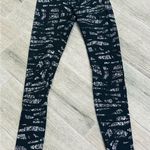 Lululemon Black and White Patterned Leggings Photo 0