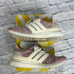 Adidas  Ultraboost 4.0 Womens Size 10 Pink Static BB6496 Tweed White w Box Photo 4
