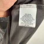 INC Studded Top XL Gray Scoop Neck Tee Indie Sleaze Glam Rock Festival Y2K Photo 4