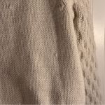 H&M Cable Knit Chunky Cropped Turtleneck Sweater Cream Women’s Size Small Photo 7