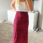 Nasty Gal Cheetah Midi Skirt Photo 0