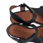 Gentle Souls  Black Lavern Ring Platform Sandals Sz 7 Photo 2