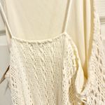 ZARA NWT BLOGGERS FAVORITE super BOHO ECRU BEIGE CROCHETED HALTER Maxi DRESS L Photo 18