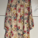 Loft WOMENS FLORAL SHIMMERY MINI DRESS 6 Photo 0