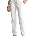 Ralph Lauren Polo The Callen high rise white jeans NWT size 27 Buttonfly Photo 0