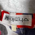 Vintage Polka Dot Zip Front Cap Sleeve Top Size M Photo 6