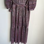 Ba&sh NEW  Star Metallic Midi Dress 8 Photo 10