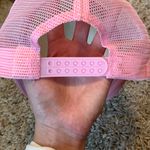 Pink Smiley Face Trucker Hat Photo 1