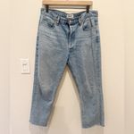 AGOLDE  Riley Jeans size 30 High Rise Cropped Raw Hem‎ Photo 2