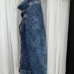 Liz Claiborne Blue Jean Jacket Distressed Vintage Style Photo 5