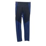 Outdoor Voices NWOT  Athletic Two Tone Ankle Legging Inside Pocket XS Blue Black Photo 1