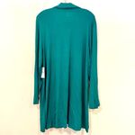 Jenni  Plus Size Sleepshirt Macy's Women's Size 2XL Green‎ Printed Notched Collar Photo 4