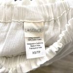 l*space L* SpringāFling white short sleeved romper with embroidery Photo 11