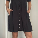 Tradlands black NELL MINI LINEN DRESS XS Photo 0