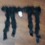 Victoria's Secret  Black Lace Garter Belt Size M Photo 3