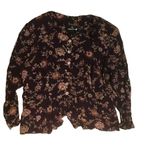 carole little Vintage  Button Down Blouse Photo 4