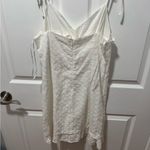 Etophe studios Elegant Cream Lace Mini Dress Photo 3