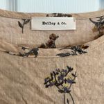 Hailey & Co. Floral Babydoll Top Photo 1