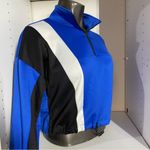 Sports illustrated woman’s crop top sweatshirt size XL Blue Photo 6