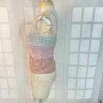 Heartloom ombré colorful knit sleeveless top size xs Photo 6