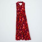 Free People Intimately  High Neck‎ Floral Swing Dress Womens Size Small Photo 2