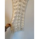 Shoshanna Swim Ivory Dolman Sleeve Macramé Tunic Size Small Photo 7