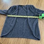 AQUA 100% Cashmere Cropped Open Front Draped Cardigan Sweater Sz XS Warm Comfy Photo 4