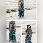 Banana Republic TIE NECK MAXI SHIRTDRESS SHIRT DRESS MOONLESS NIGHT Sz: M Photo 10