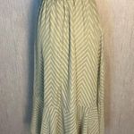 Chic Sage Striped High Low Dress Size XS Green Photo 7