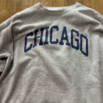 Chicago Oversized Crewneck Gray Size L Photo 2